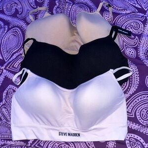 Steve Madden 3 Pack of Padded Bras size extra large